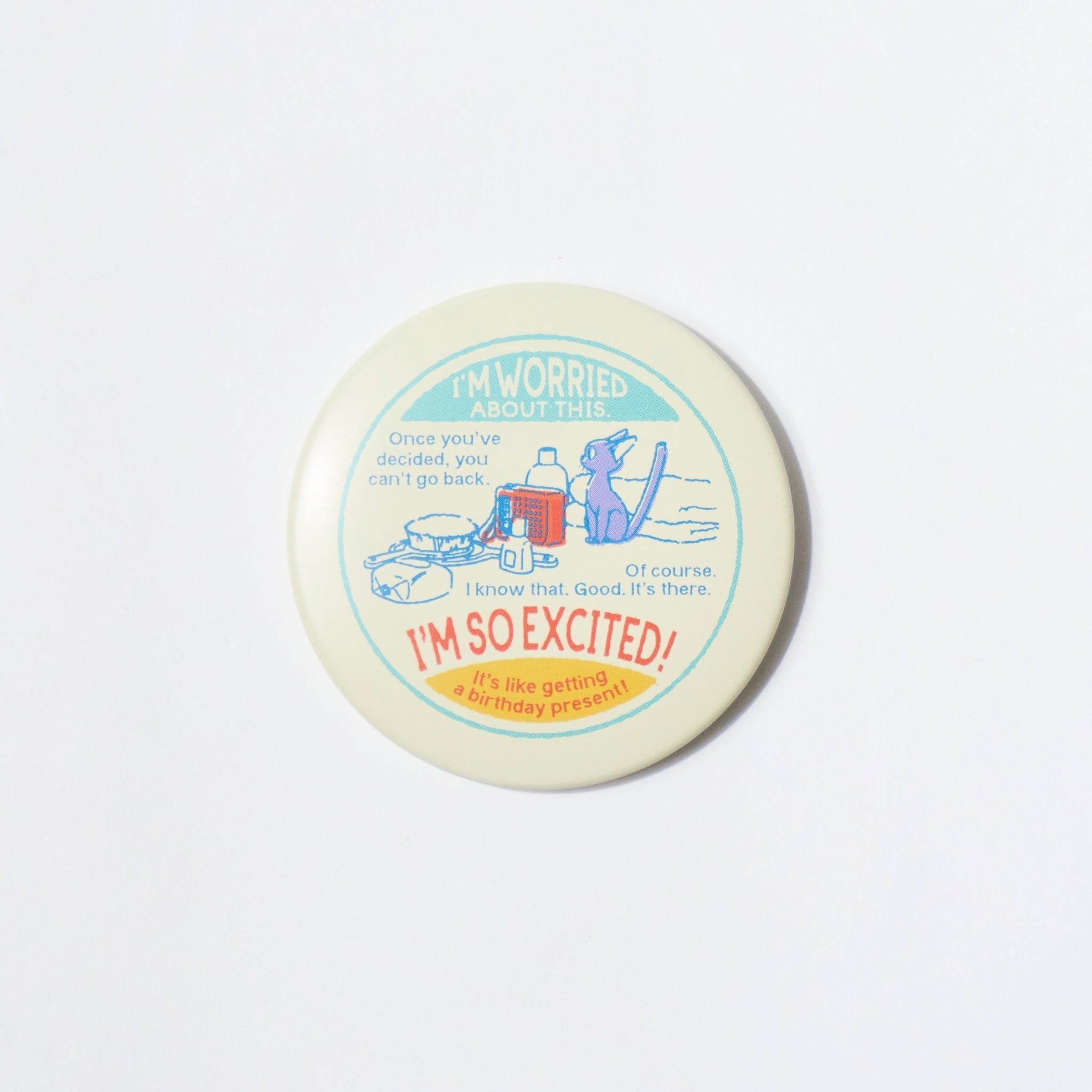 Kiki's Delivery Service Surprise Tin Badges Milk Cap Series / Movic