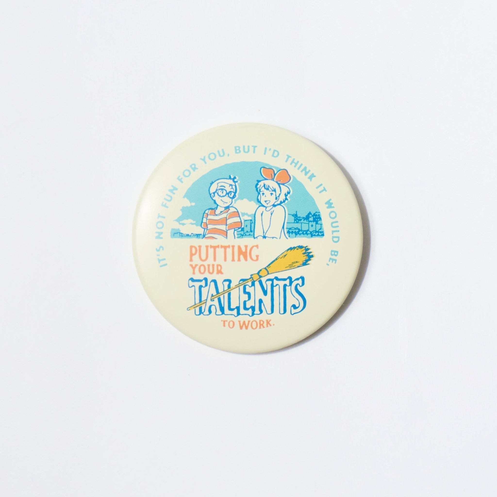 Kiki's Delivery Service Surprise Tin Badges Milk Cap Series / Movic