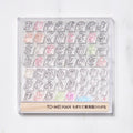 TO-MEI HAN Alphabet Clear Stamp / tri-gram