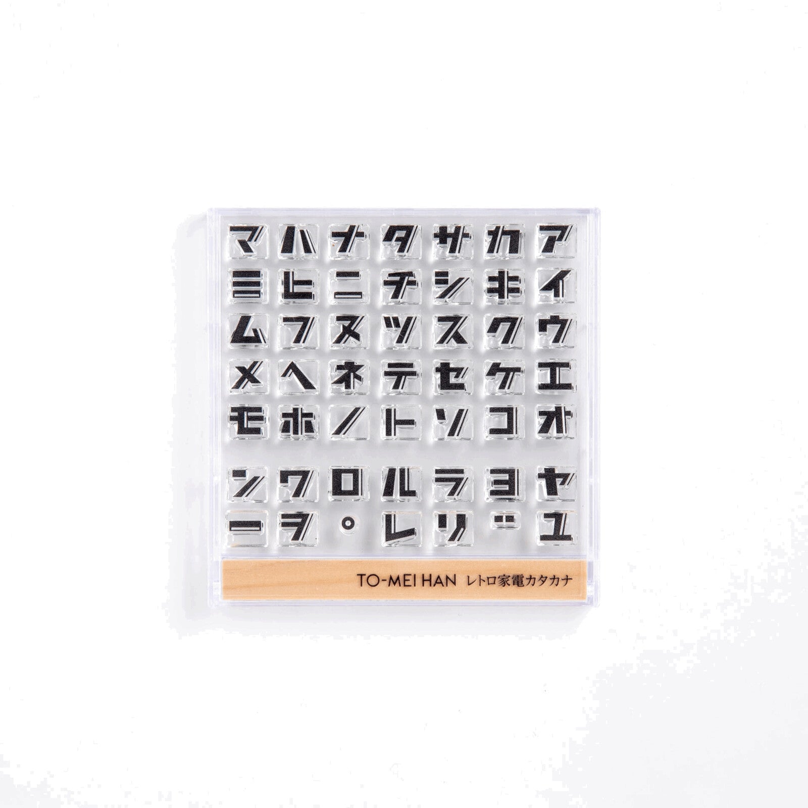 TO-MEI HAN Alphabet Clear Stamp / tri-gram
