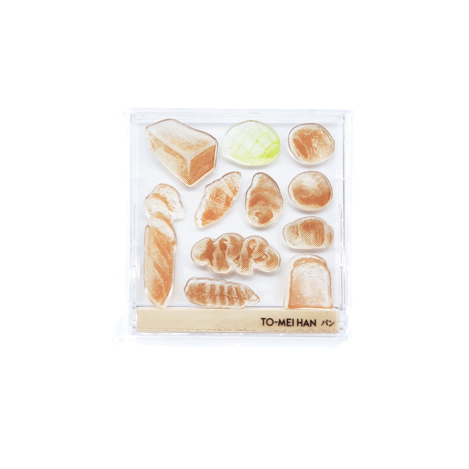 TO-MEI HAN Bread Clear Stamp / tri-gram