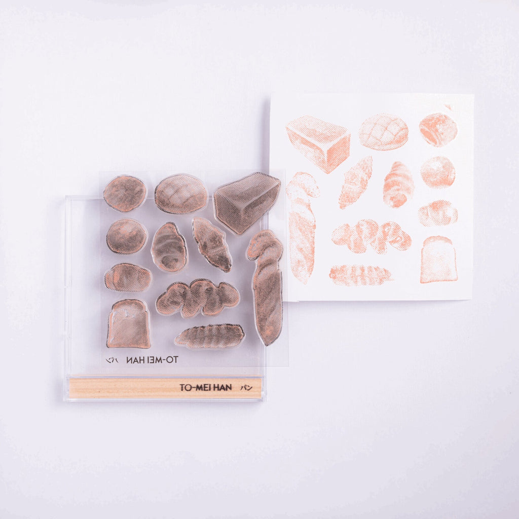TO-MEI HAN Bread Clear Stamp / tri-gram