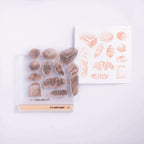 TO-MEI HAN Bread Clear Stamp / tri-gram