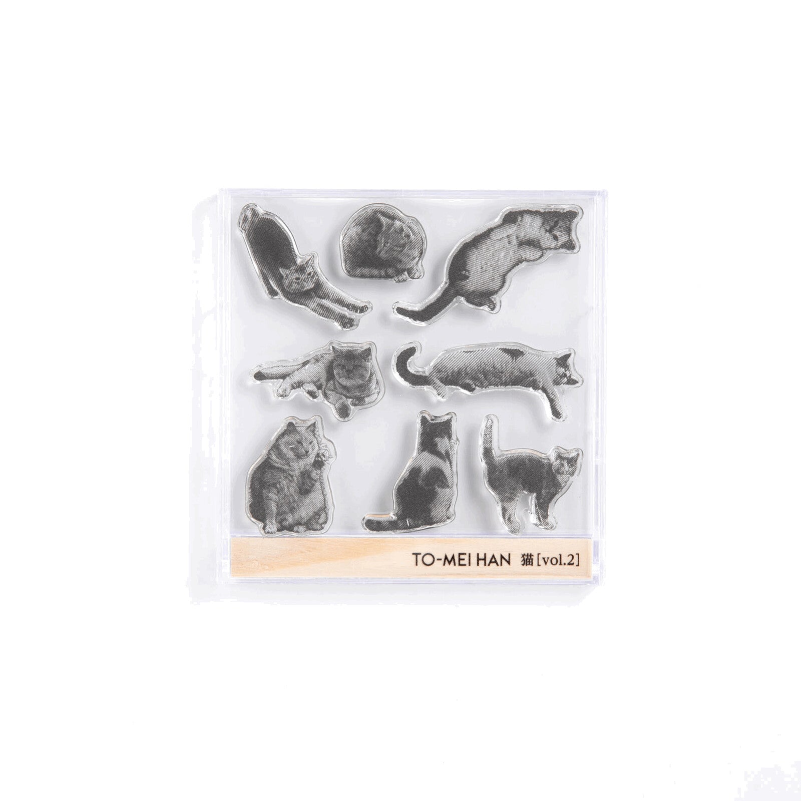 TO-MEI HAN Cat Vol. 2 Clear Stamp / tri-gram