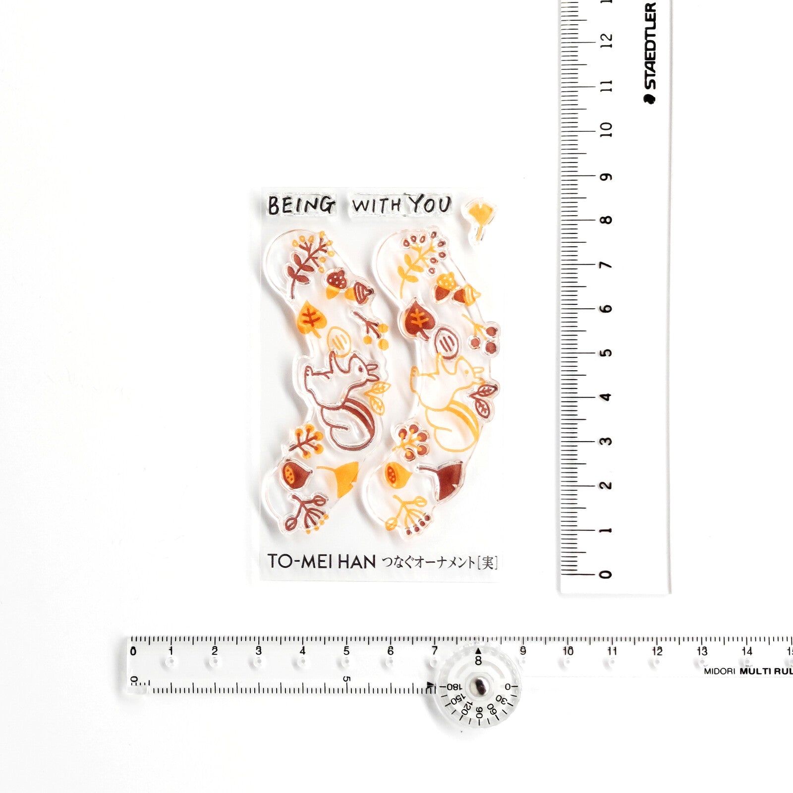 TO-MEI HAN Connecting Ornaments Clear Stamp / tri-gram