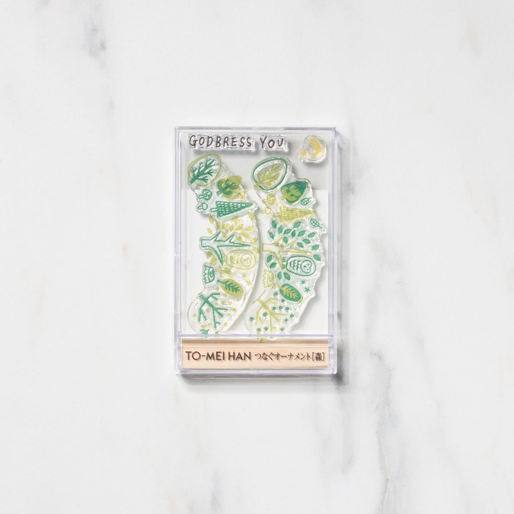TO-MEI HAN Connecting Ornaments Clear Stamp / tri-gram