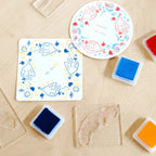 TO-MEI HAN Connecting Ornaments Clear Stamp / tri-gram