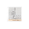 TO-MEI HAN Customizable Calendar Clear Stamp / tri-gram