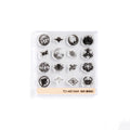 TO-MEI HAN Family Crest Clear Stamp / tri-gram