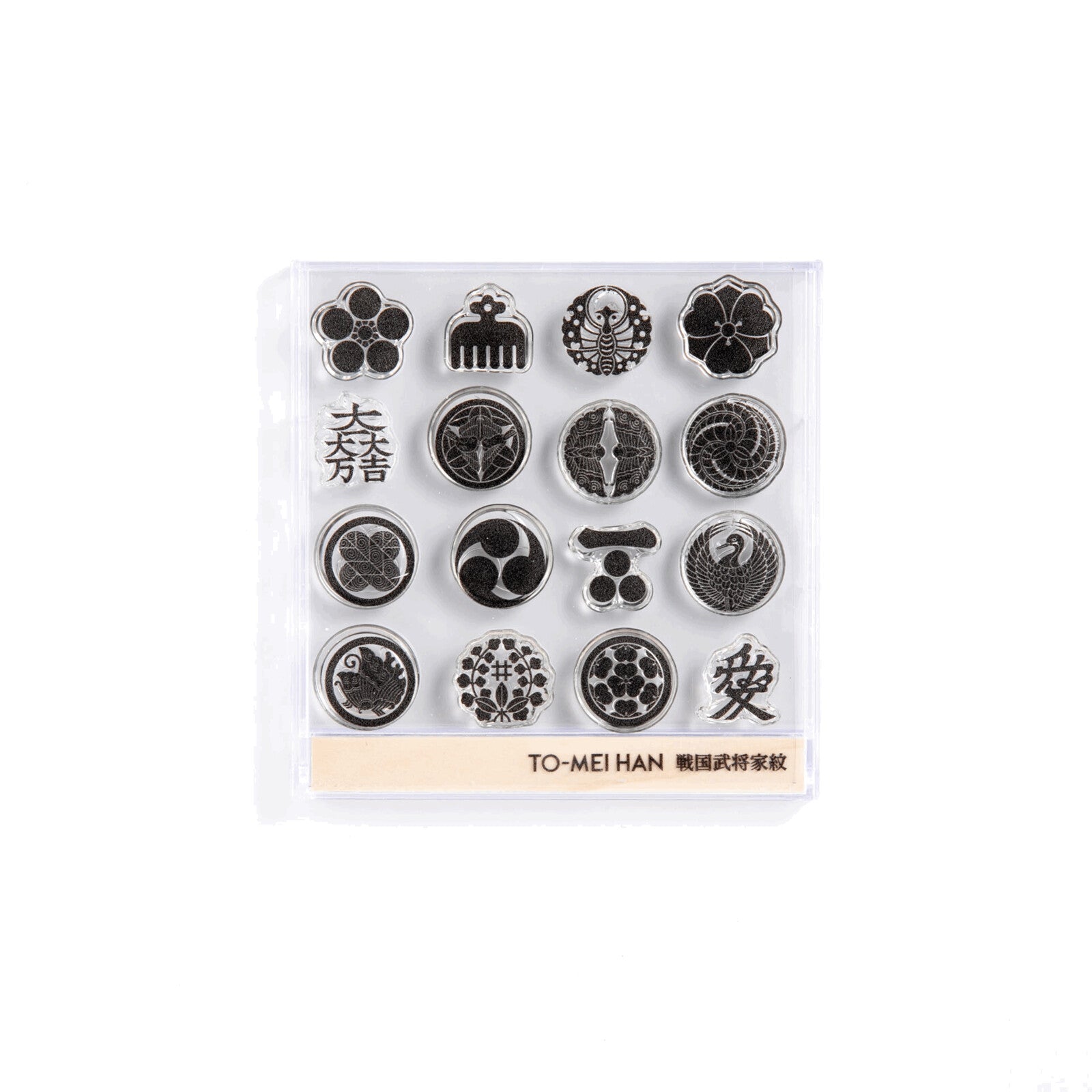 TO-MEI HAN Family Crest Clear Stamp / tri-gram