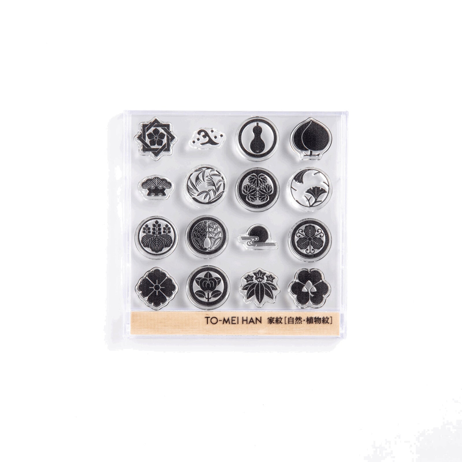 TO-MEI HAN Family Crest Clear Stamp / tri-gram