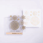 TO-MEI HAN Geometric Pattern Clear Stamp / tri-gram
