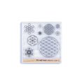 TO-MEI HAN Geometric Pattern Clear Stamp / tri-gram