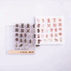 TO-MEI HAN Haniwa and Kofun Clear Stamp / tri-gram