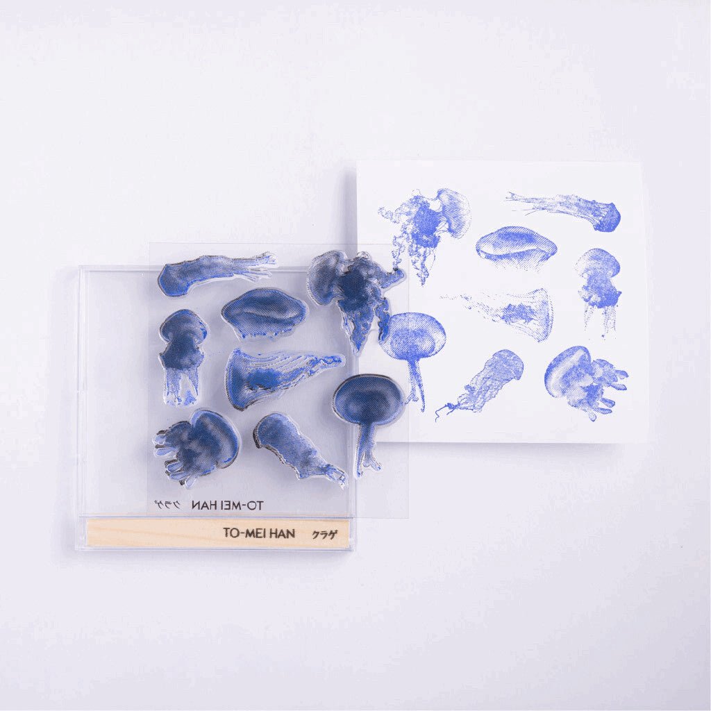 TO-MEI HAN Jellyfish Clear Stamp / tri-gram