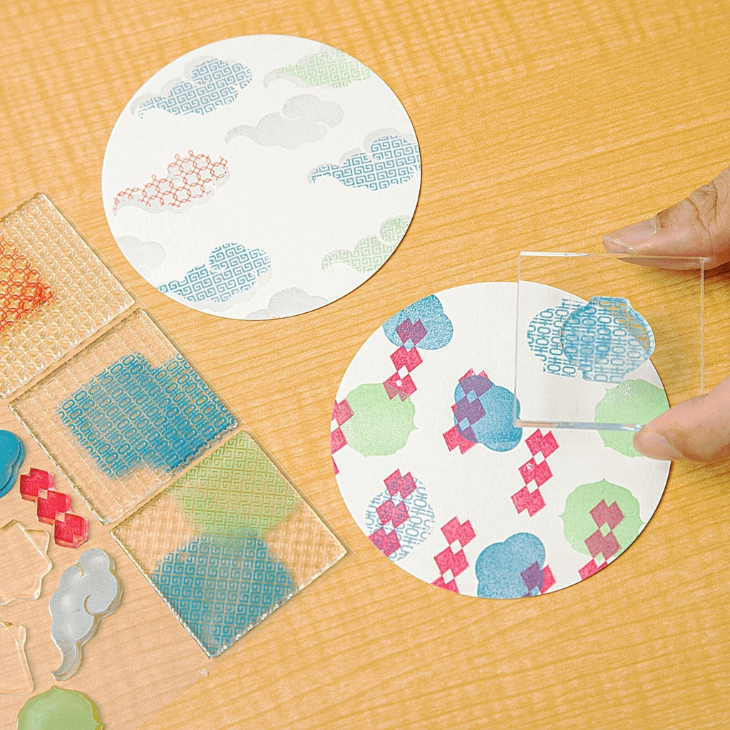 TO-MEI HAN Ka-Sa-Ne Stamp Patterns / tri-gram