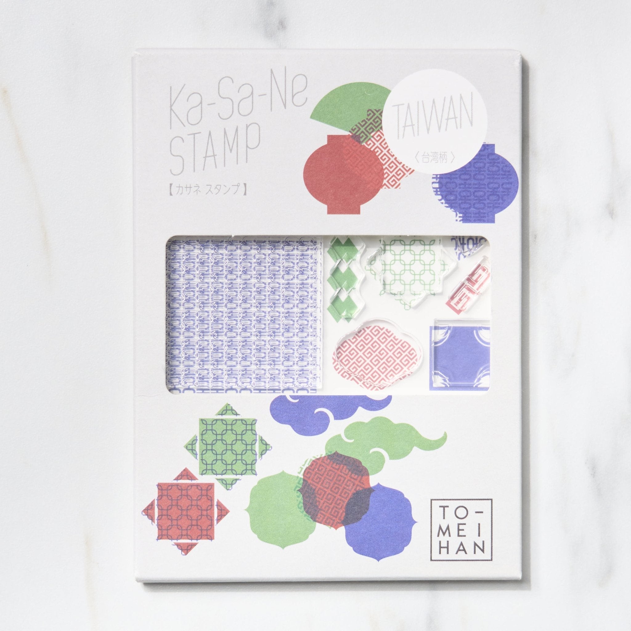 TO-MEI HAN Ka-Sa-Ne Stamp Patterns / tri-gram