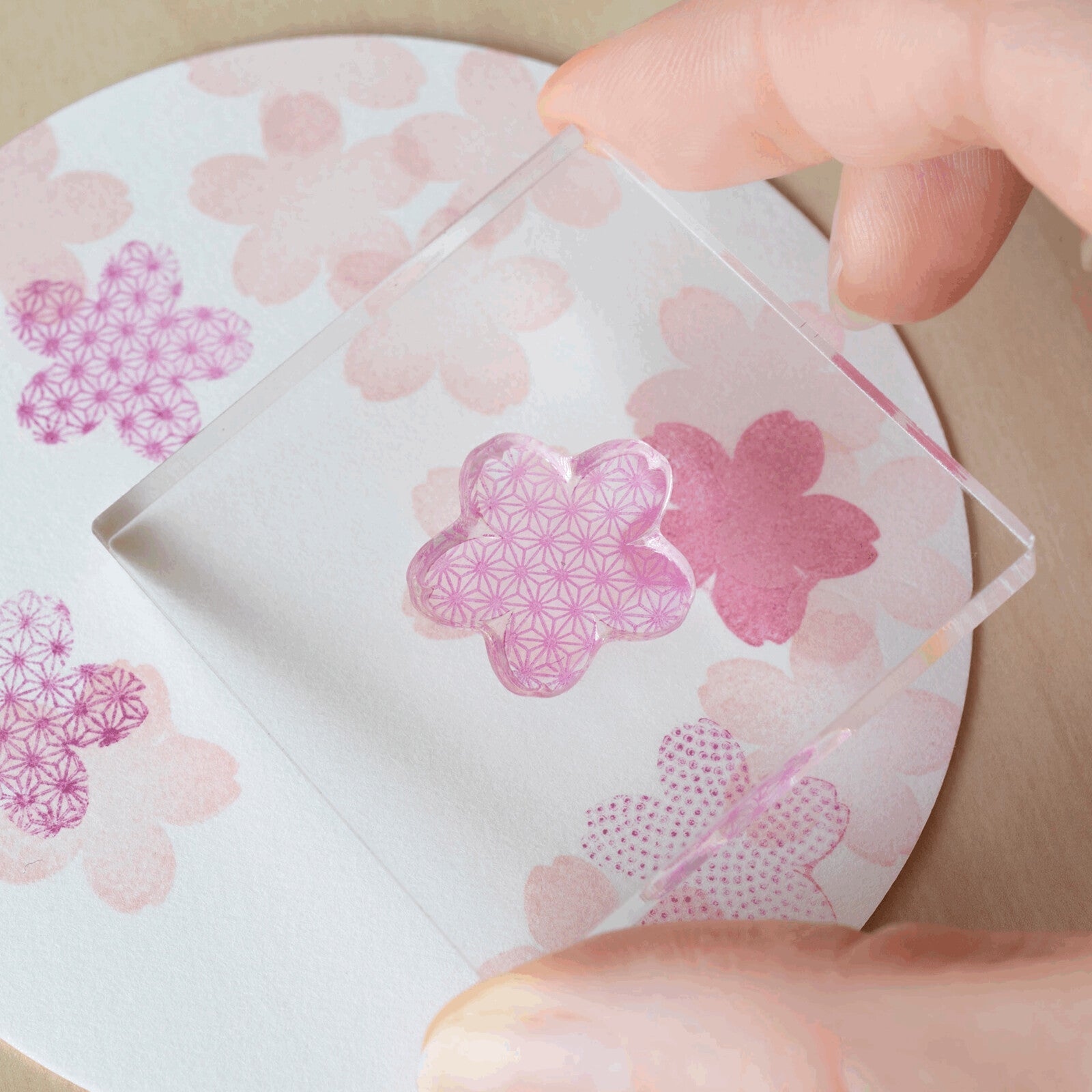 TO-MEI HAN Ka-Sa-Ne Stamp Patterns / tri-gram