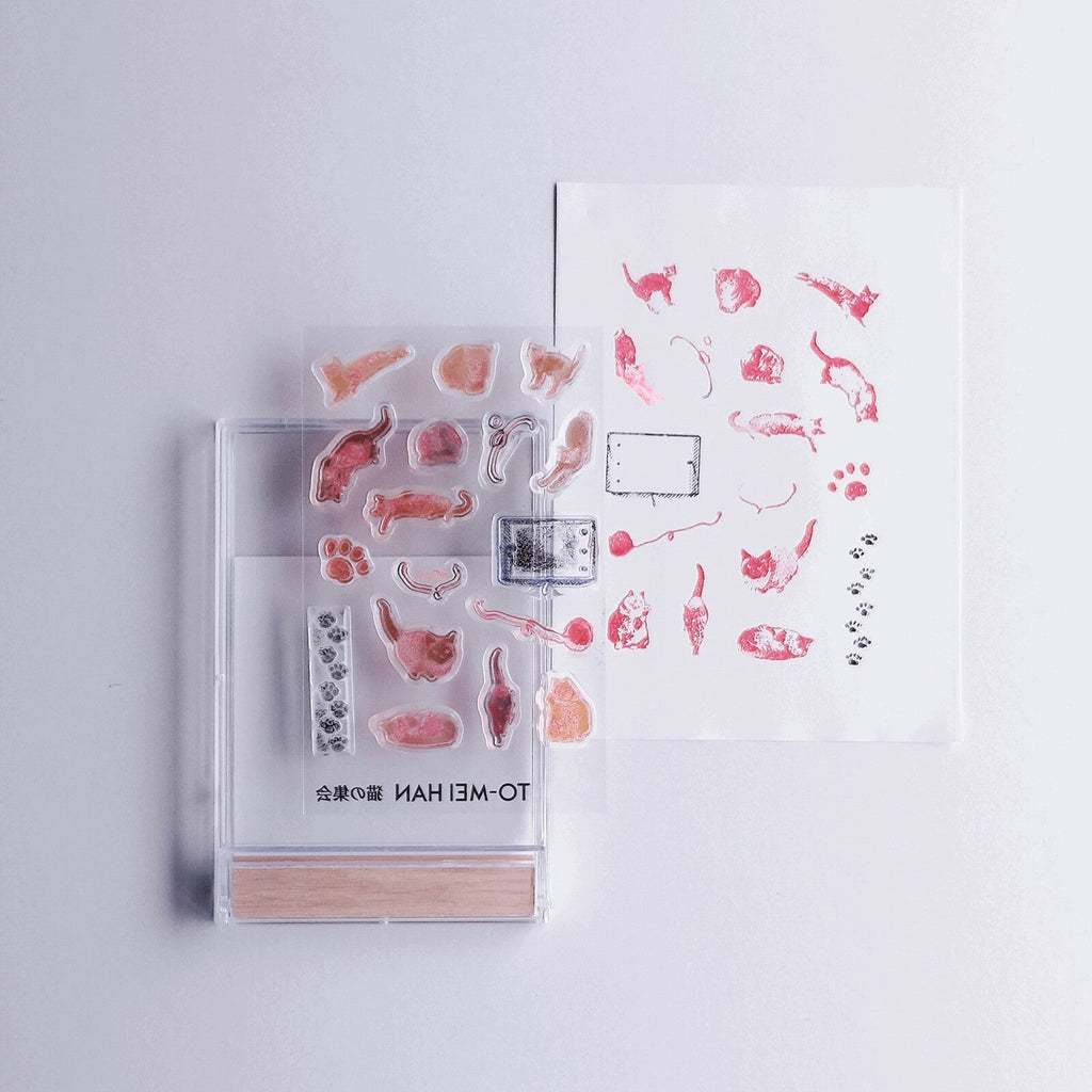 TO-MEI HAN Layered Clear Stamp / tri-gram