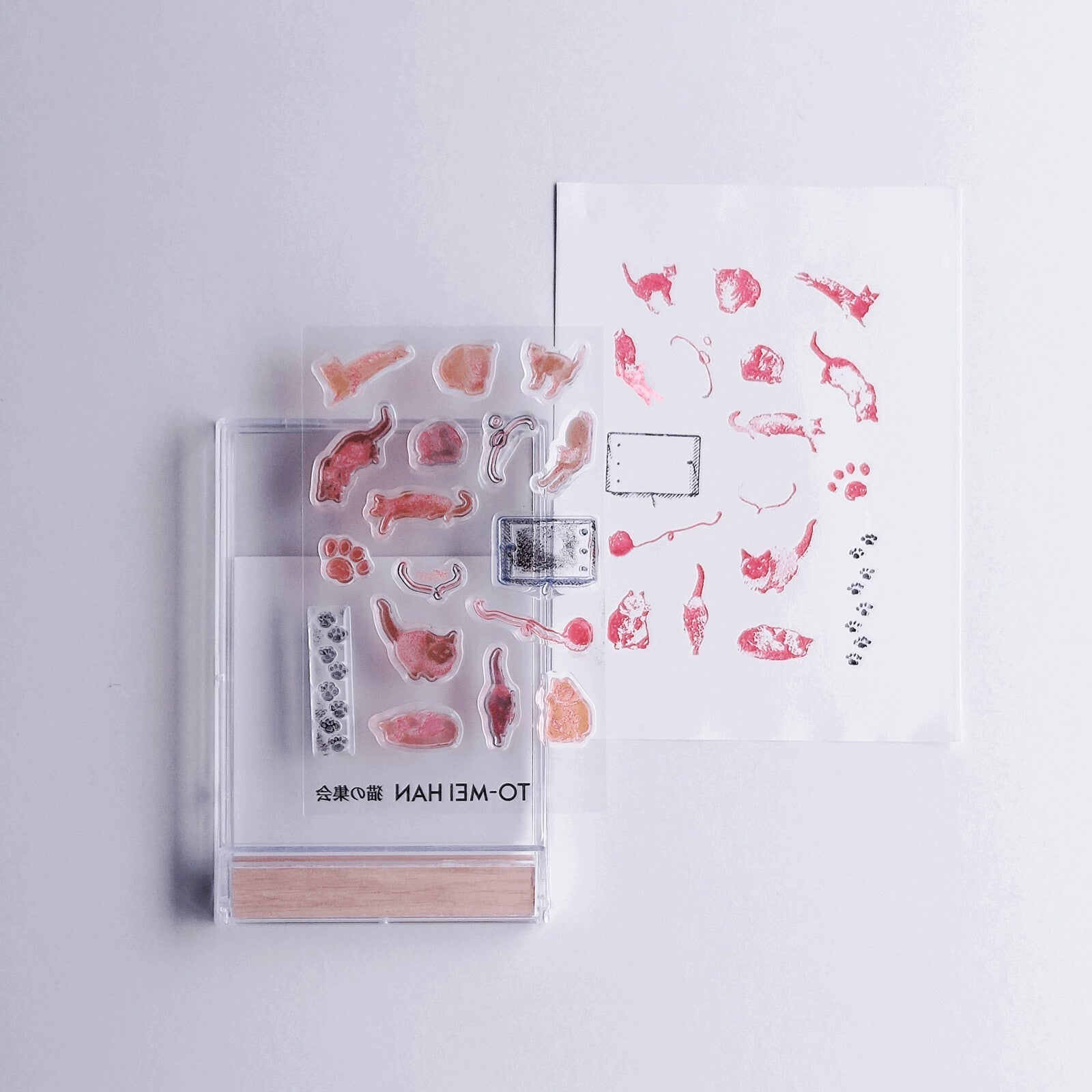 TO-MEI HAN Layered Clear Stamp / tri-gram