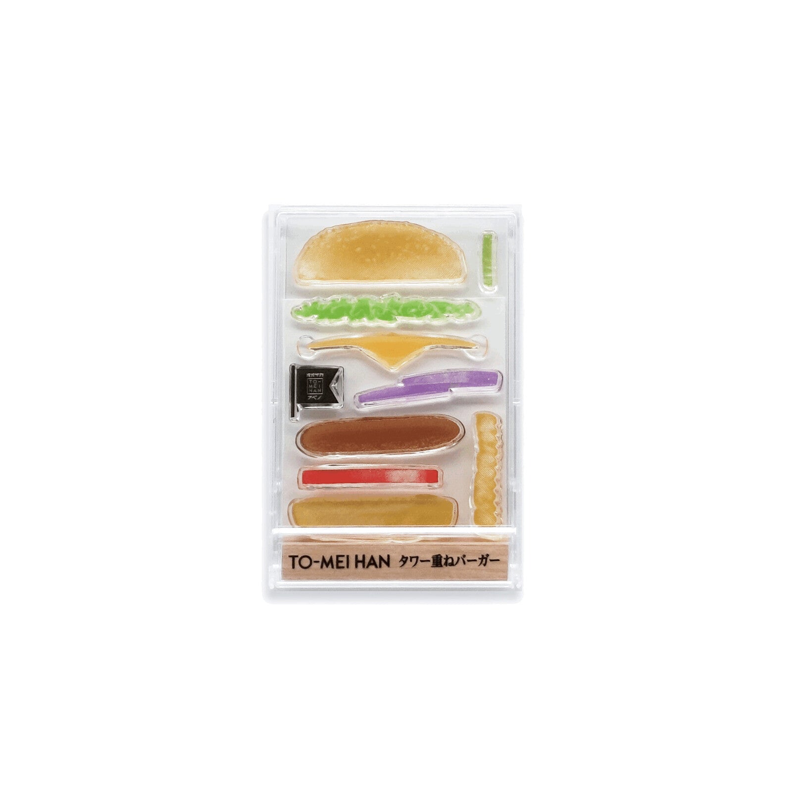 TO-MEI HAN Layered Clear Stamp / tri-gram