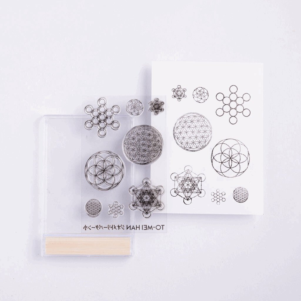 TO-MEI HAN Layered Clear Stamp / tri-gram