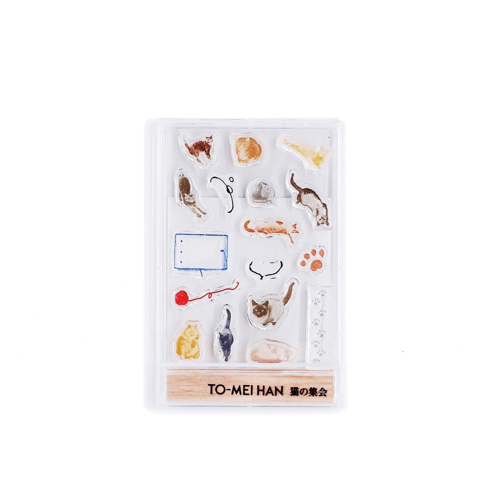 TO-MEI HAN Layered Clear Stamp / tri-gram