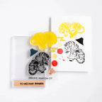 TO-MEI HAN Layered Clear Stamp / tri-gram