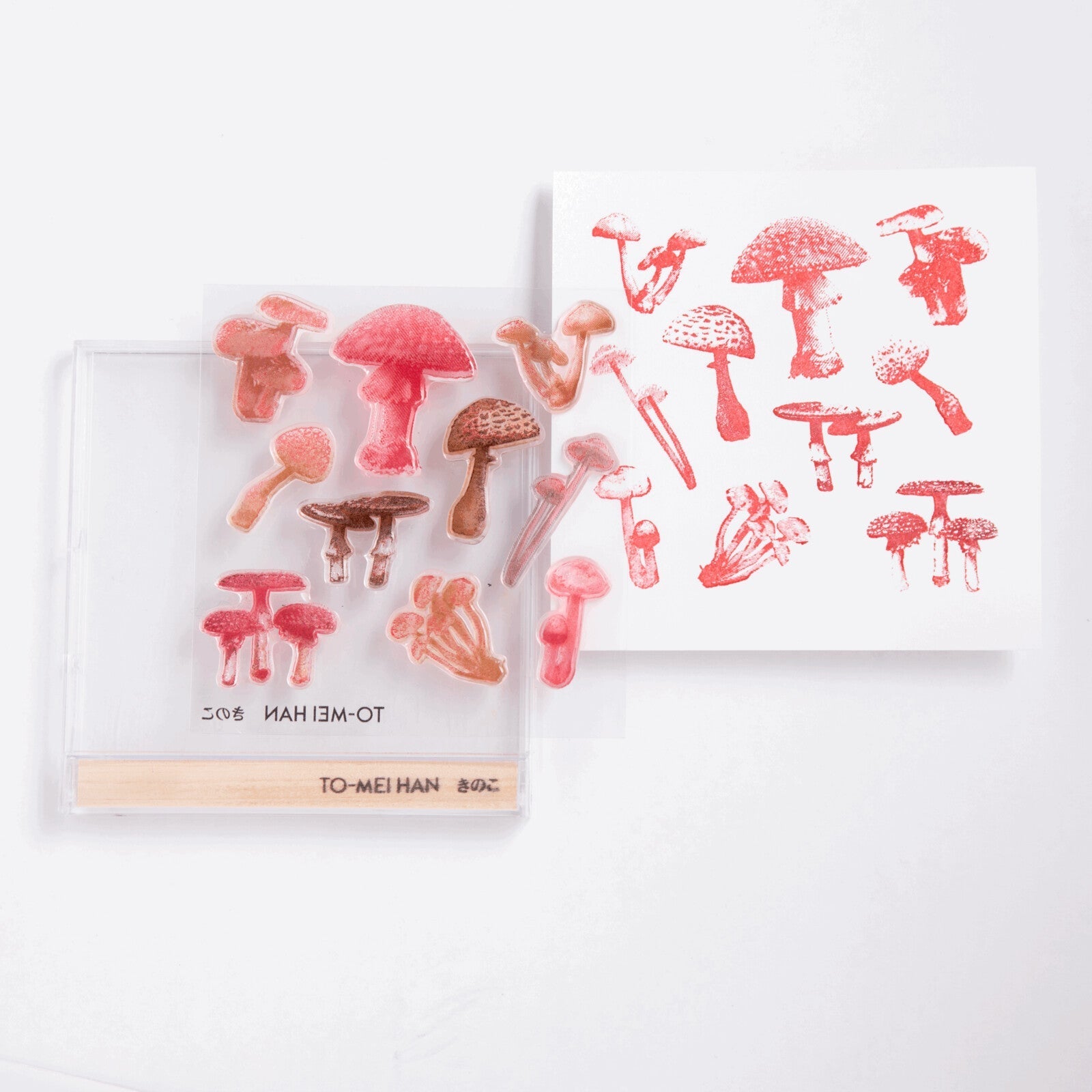 TO-MEI HAN Mushroom Clear Stamp / tri-gram