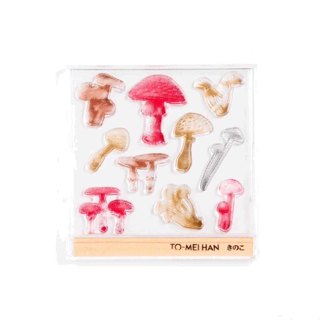 TO-MEI HAN Mushroom Clear Stamp / tri-gram
