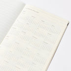 TODAY Monthly Block Planner 2026 B6 Slim / TOUCH & FLOW