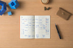 TODAY Monthly Free Diary B6 / TOUCH & FLOW