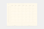 TODAY Monthly Free Diary B6 / TOUCH & FLOW