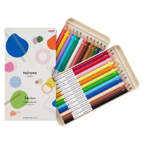 toirono Color Pencil Set / uni Mitsubishi Pencil