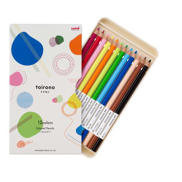 toirono Color Pencil Set / uni Mitsubishi Pencil