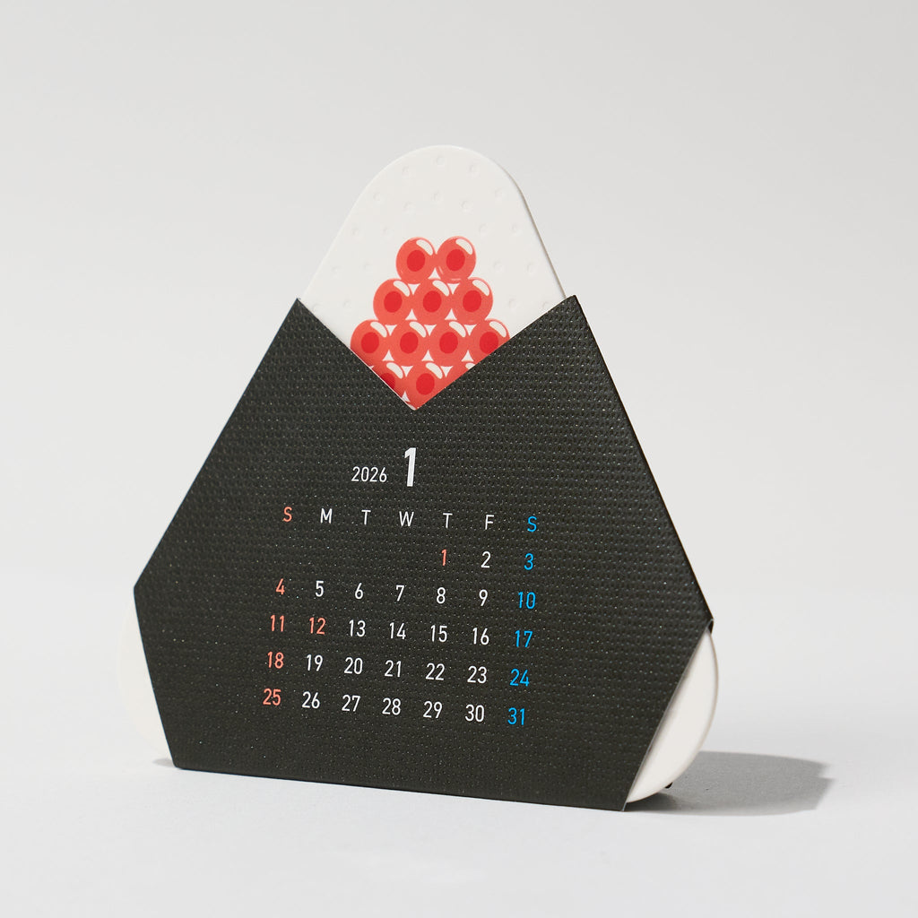 TOKYO TSUKIJI ONIGIRI CALENDAR 2026 / ICHIKUDO