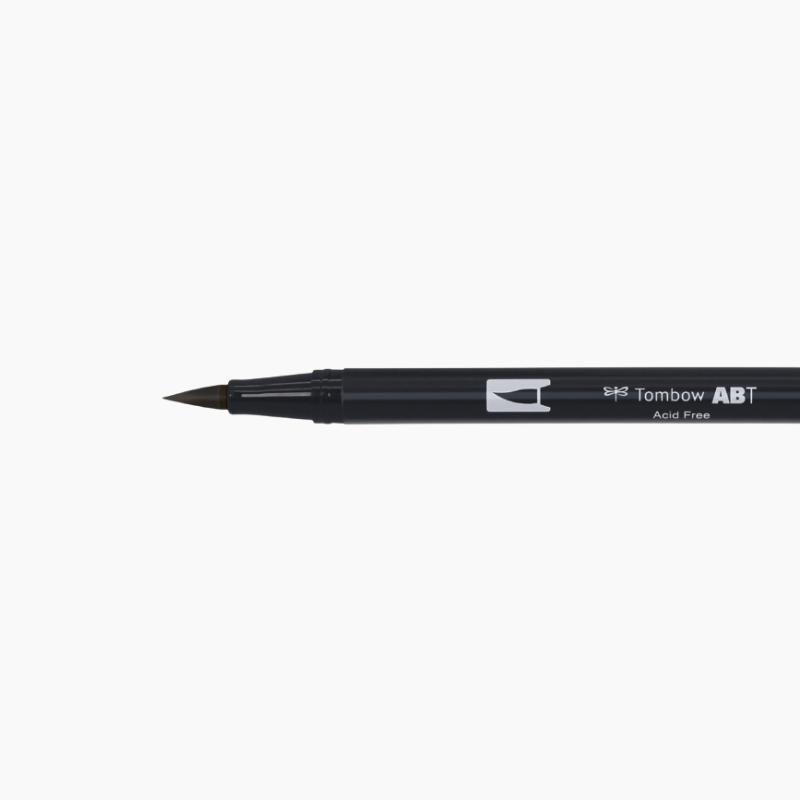 Tombow ABT Dual Brush Pen - Black