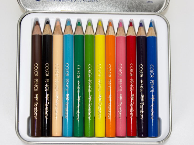 Tombow Travel Size 12 Color Pencil Set