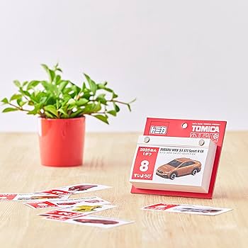 Tomica Daily Calendar 2026 / Shin Nihon Calendar