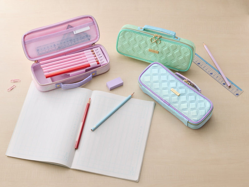 Top Liner Quilted Pen Case / Raymay Fujii