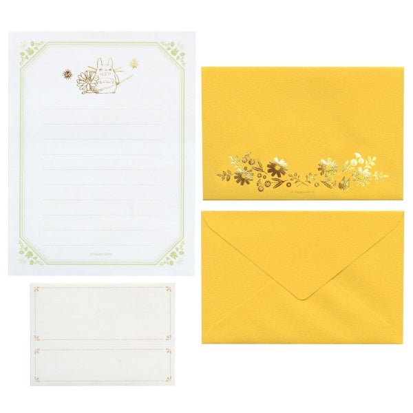 Totoro Foil-Stamped Letter Set / Movic