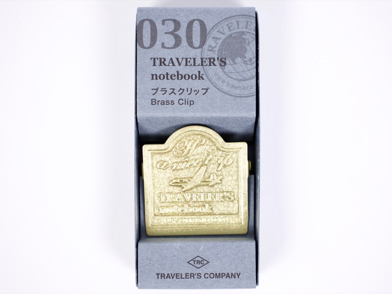 030 Brass Clip Airplane
