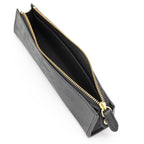MAYA Leather Trilateral Pen Case Medium / Luddite