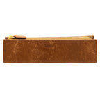 MAYA Leather Trilateral Pen Case Medium / Luddite