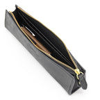 MAYA Leather Trilateral Pen Case Medium / Luddite