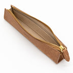 MAYA Leather Trilateral Pen Case Small / Luddite