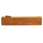 MAYA Leather Trilateral Pen Case Small / Luddite