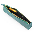 MAYA Leather Trilateral Pen Case Small / Luddite