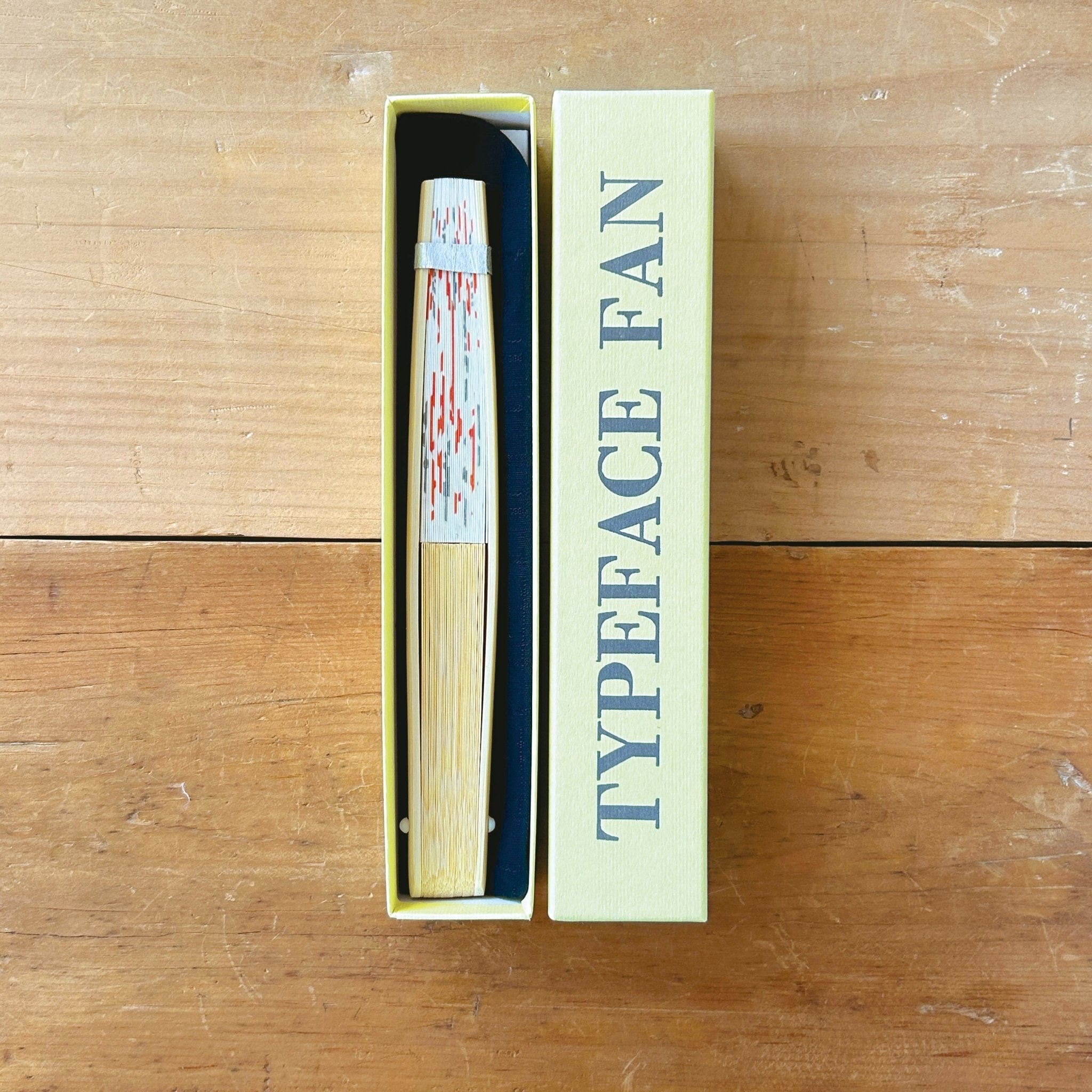 Typeface Fan (Bodoni) / Letterpress Letters