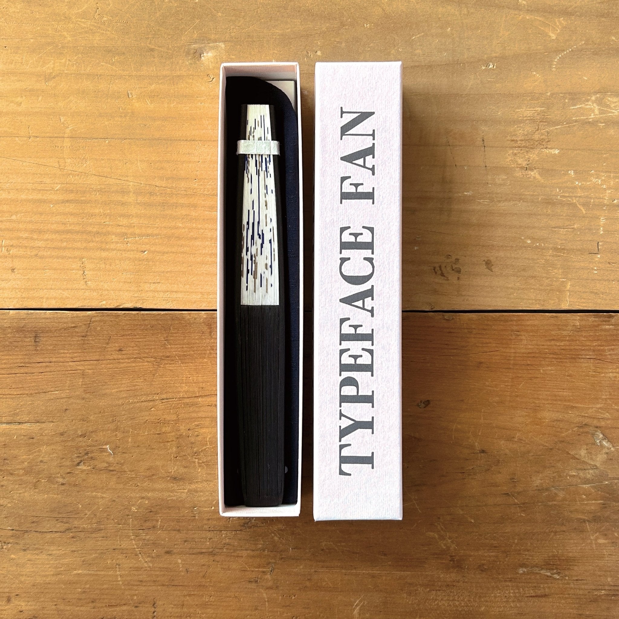 Typeface Fan (Bodoni) / Letterpress Letters